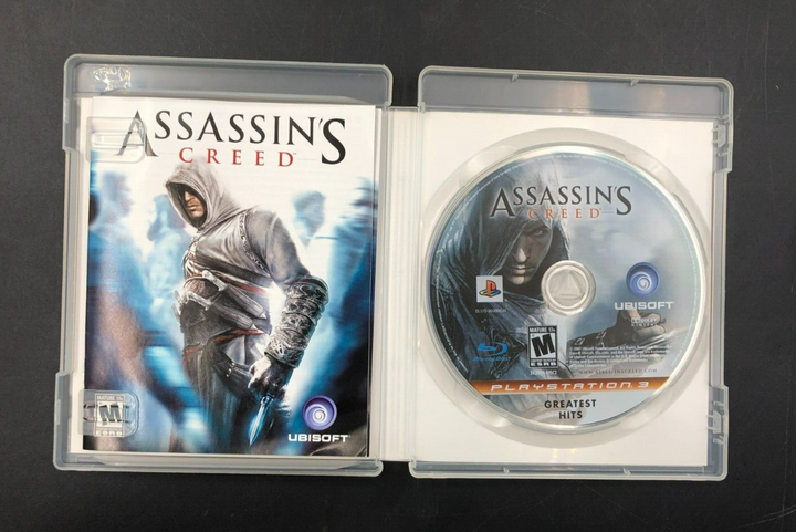 Assassin's Creed - Greatest Hits (PlayStation 3, PS3) w/ EN/FR Manuals