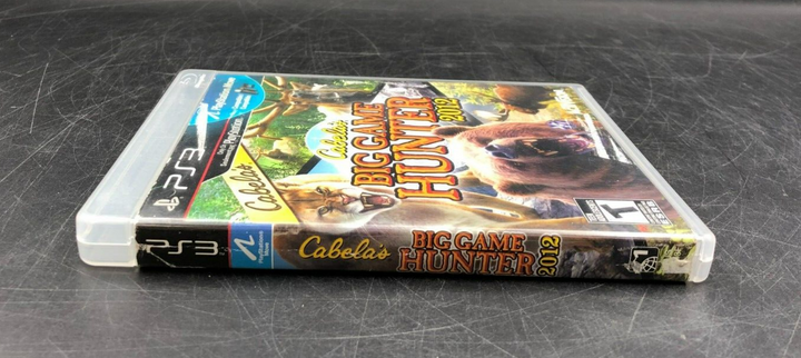Cabela's Big Game Hunter 2012 (PlayStation 3, PS3) w/ Manual
