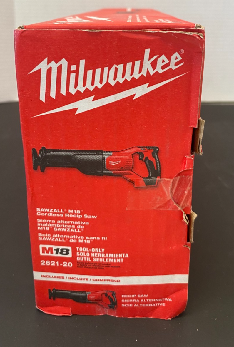 MILWAUKEE M18 SAWZALL Cordless Reciprocating Saw 2621-20 *NEW, SEALED*