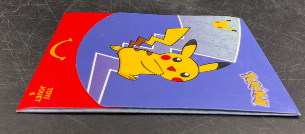 2021 POKEMON 25th Anniversary McDonald’s Happy Meal Booster Pack Toy 6 *NEW*