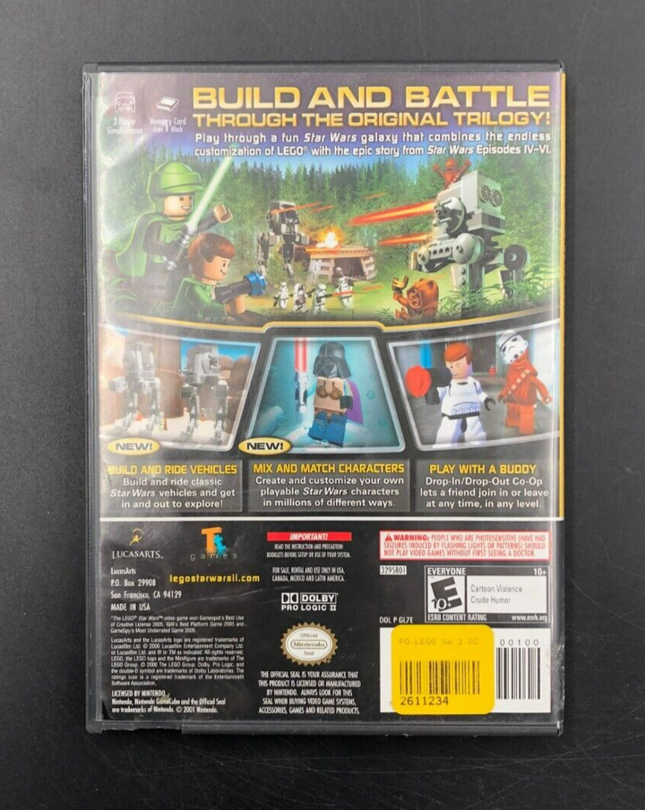 LEGO Star Wars II The Original Trilogy (Nintendo GameCube) w/ Manual