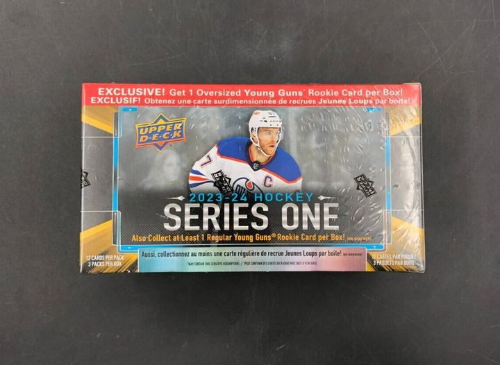 Upper Deck 2023-24 Hockey Series One NHL Trading Cards Blaster Box - NEW