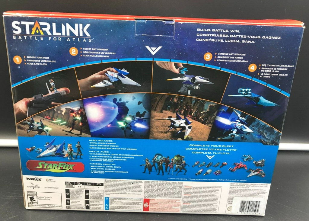 Nintendo Switch STARLINK Battle for Atlas Starter Pack *Open Box, No Game*