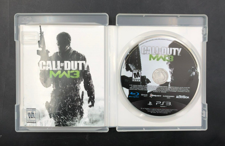 Call of Duty: Modern Warfare 3 (PlayStation 3, PS3) w/ Manual