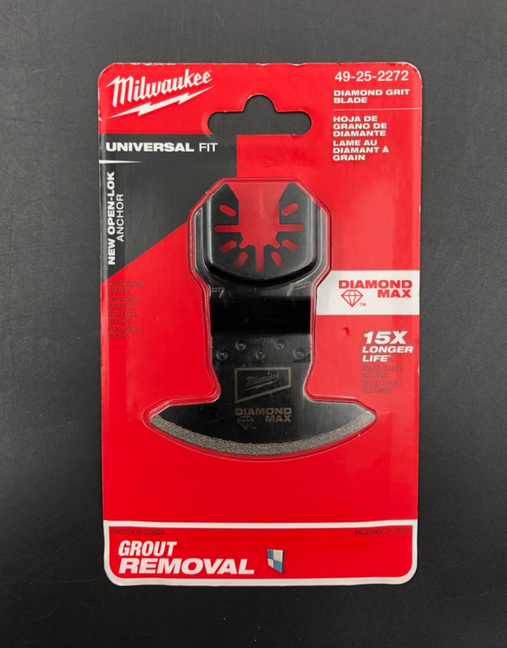 Milwaukee 49-25-2272 Open-Lok Anchor Universal Fit Diamond Grit Blade - NEW