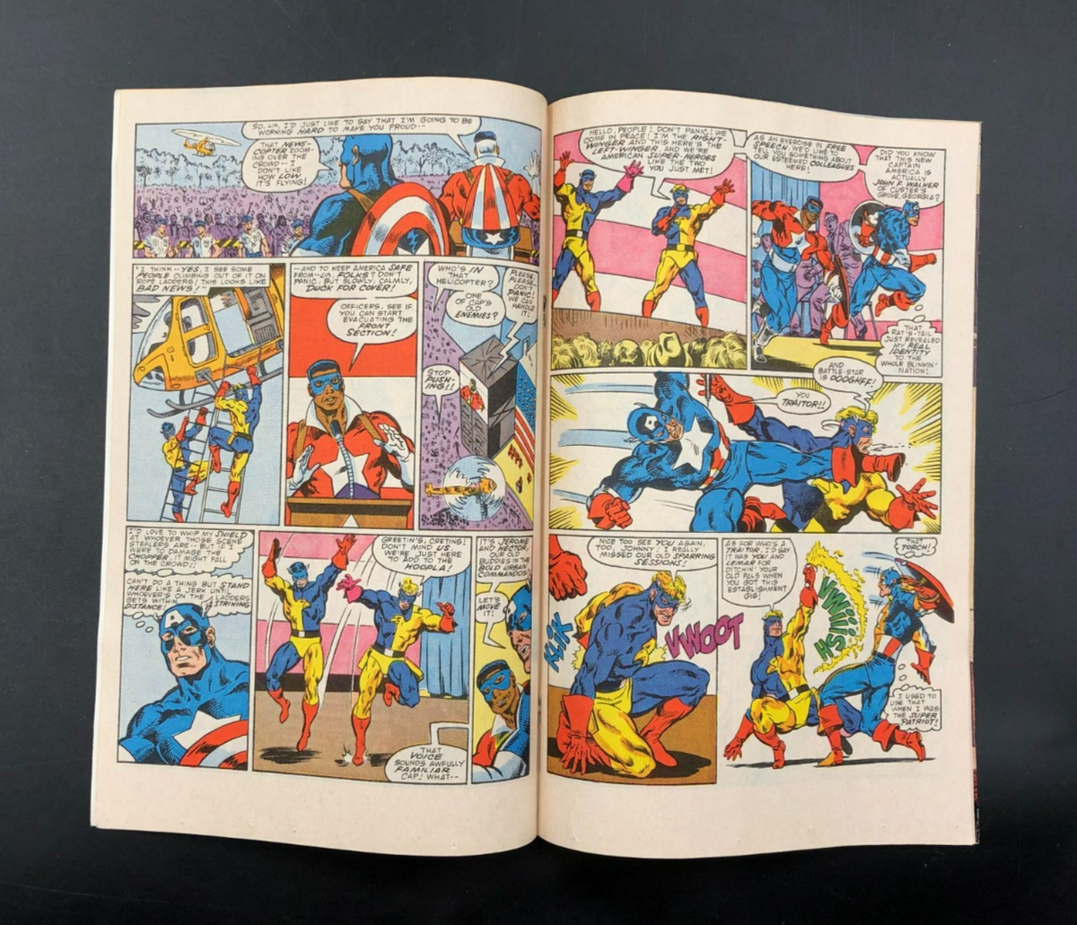 Captain America: Cap vs. Iron Man! Issue #341 (Marvel Comics) Comic Book Bagged