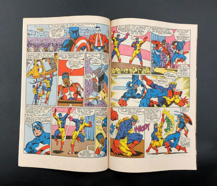 Captain America: Cap vs. Iron Man! Issue #341 (Marvel Comics) Comic Book Bagged