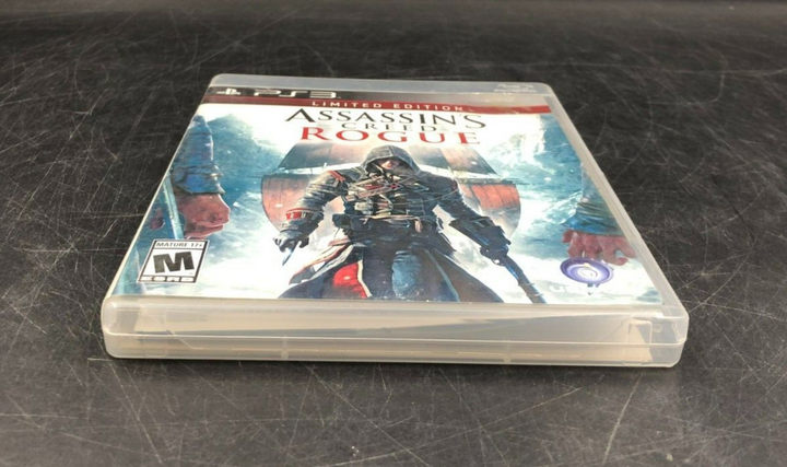 Assassin's Creed: Rogue - Limited Edition (PlayStation 3, PS3) w/ Inserts