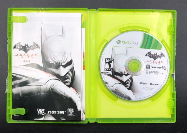 Batman: Arkham City (XBOX 360) w/ Manual