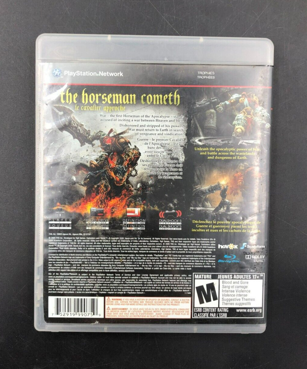 Darksiders (PlayStation 3, PS3) w/ Manual
