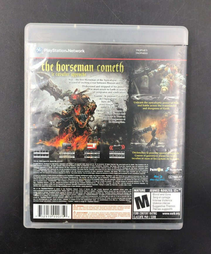Darksiders (PlayStation 3, PS3) w/ Manual