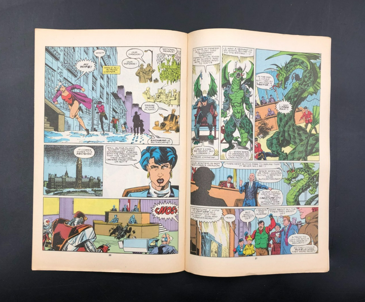 Alpha Flight Issue #61 (Marvel Comics) Comic Book