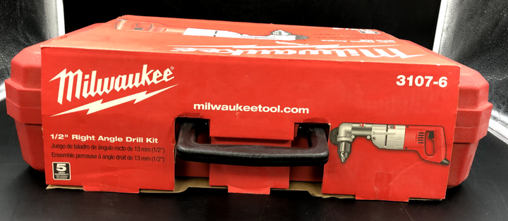 MILWAUKEE 1/2" Right Angle Drill Kit 3107-6 *BRAND NEW, SEALED*
