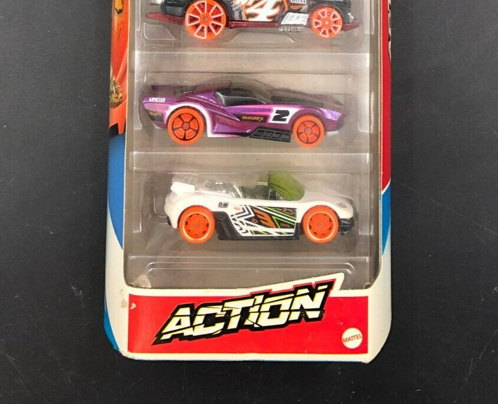2020 Hot Wheels Action Track stars 5 Die-Cast Car Pack (GTN44) - NEW