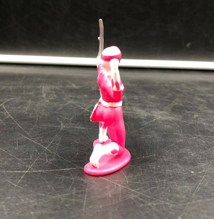 1993 Bandai Mighty Morphin Power Rangers - 3" Pink Ranger Mini Figure