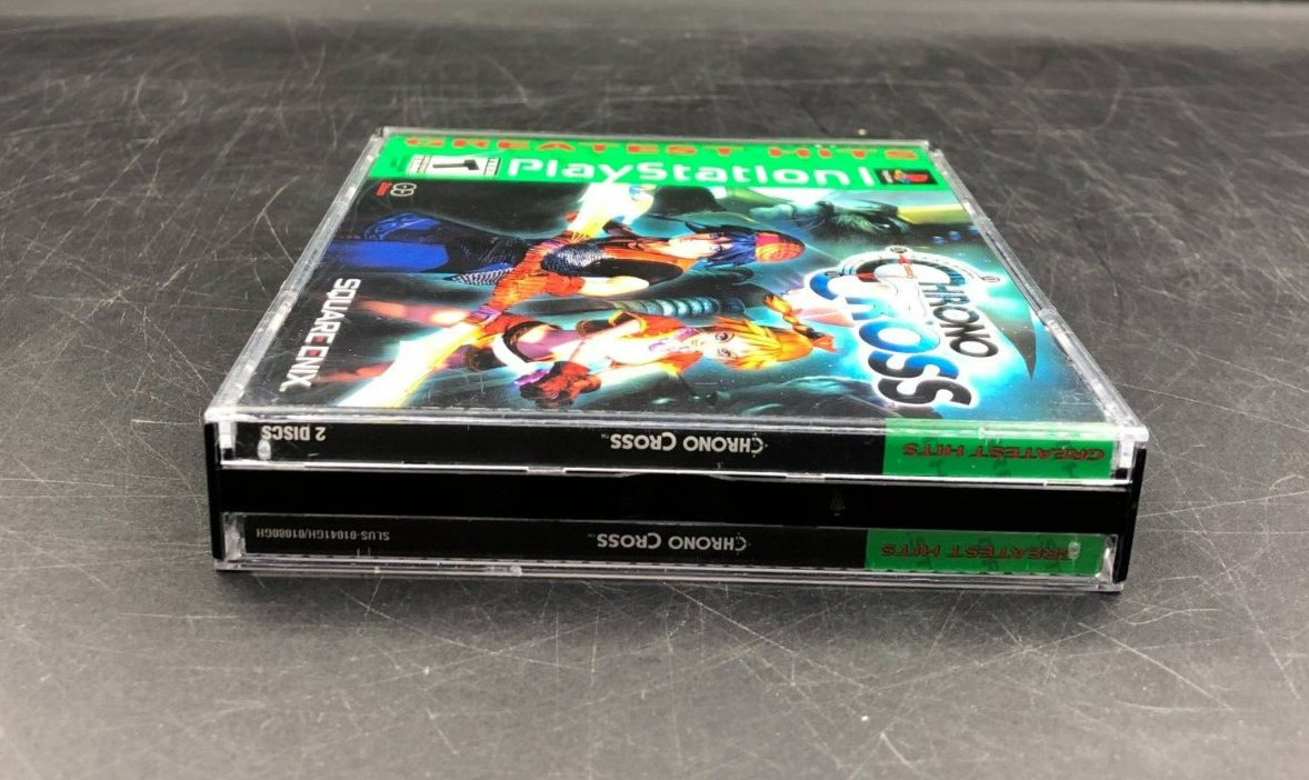 Chrono Cross (Sony PlayStation, PS1) 2-Disc in Case w/ Manual