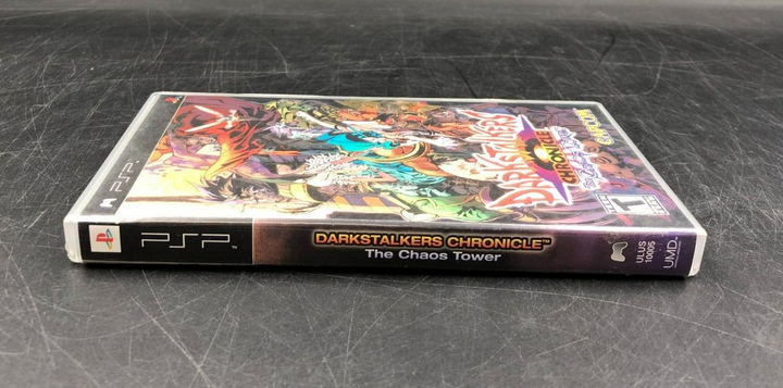 Darkstalkers Chronicle: The Chaos Tower (PlayStation Portable, PSP) w/ Manual