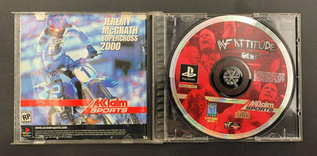 WWF Attitude Get It! Sony Playstation 1