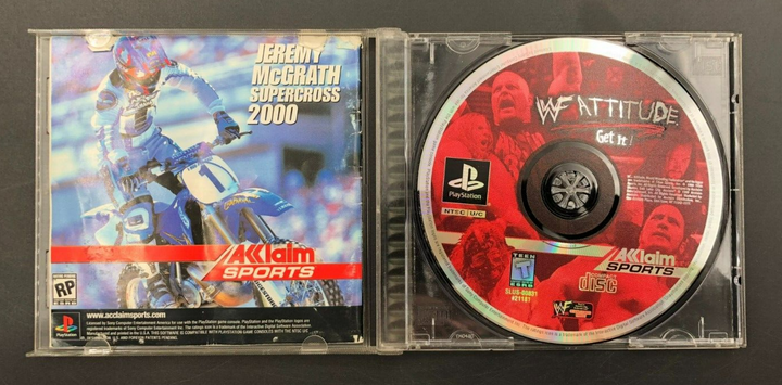 WWF Attitude Get It! Sony Playstation 1