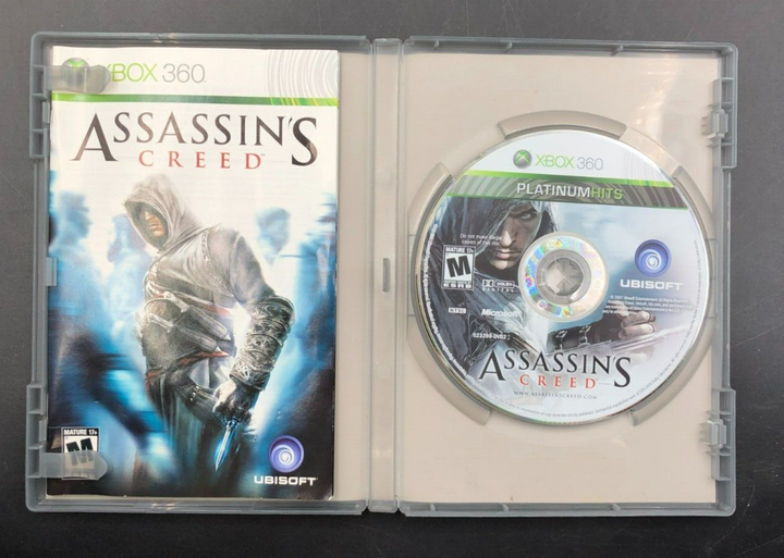 Assassin's Creed - Platinum Hits (XBOX 360) w/ Manual