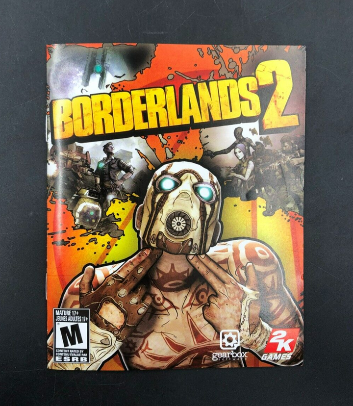 Borderlands 2 (PlayStation 3, PS3) w/ EN/FR Manual