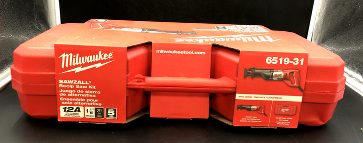 MILWAUKEE SAWZALL Corded Recip Saw Kit 6519-31 *BRAND NEW, SEALED*