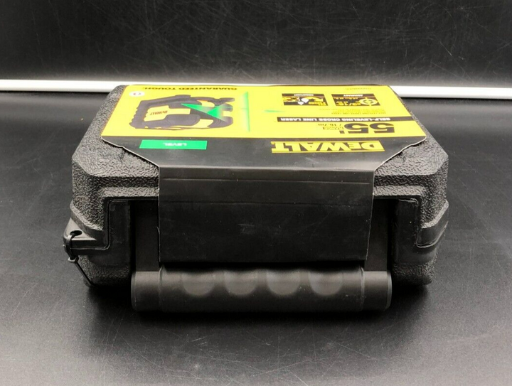 DeWalt DW08802CG 55'(16.7m) Range Self-Leveling Cross Line Laser (Green) - NEW