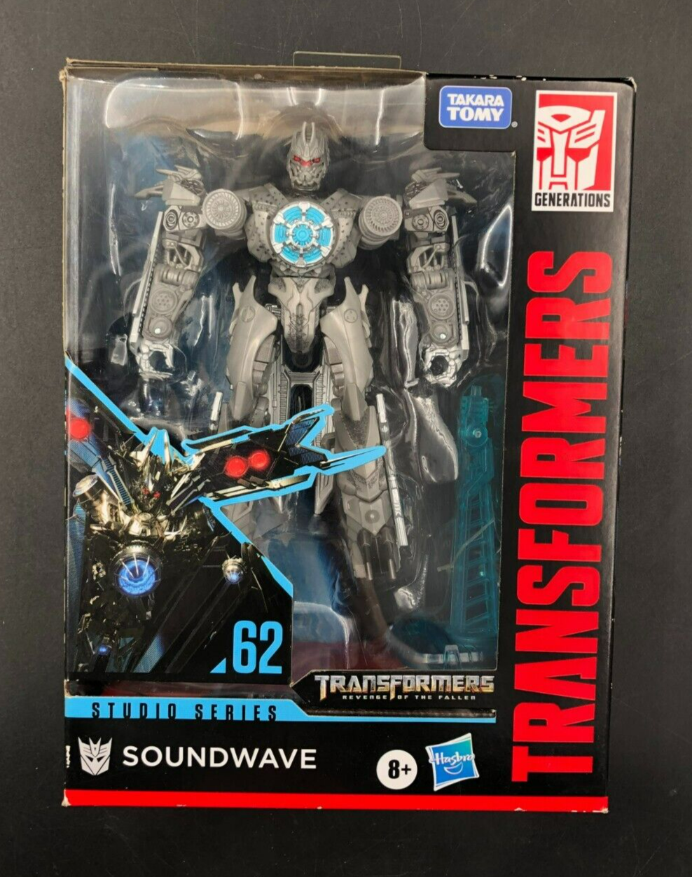 TOMY Studio Series #62 Transformers: ROTF - Soundwave Deluxe Class Figure - NEW