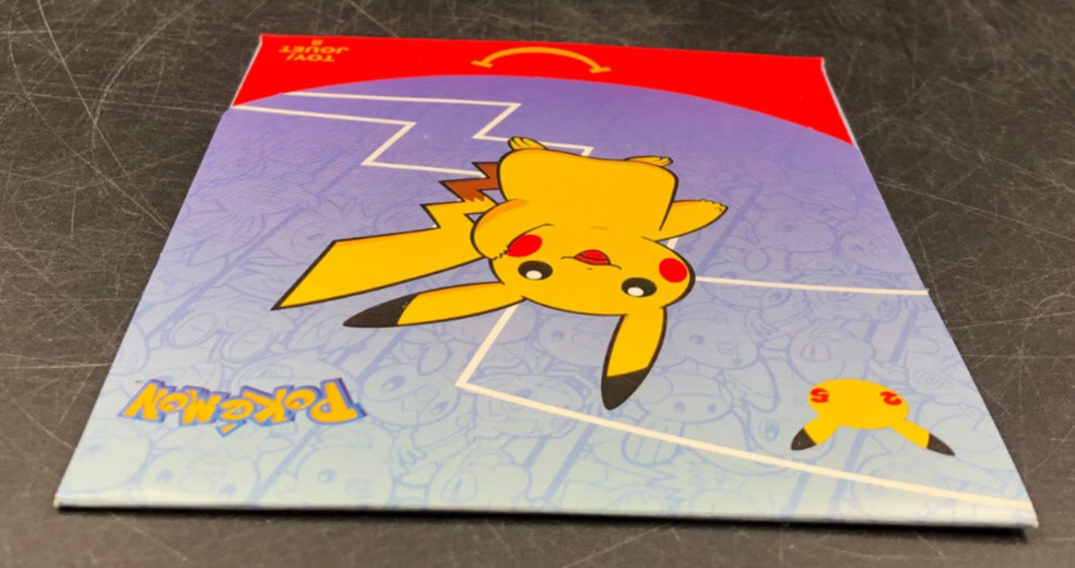 2021 POKEMON 25th Anniversary McDonald’s Happy Meal Booster Pack Toy 5 *NEW*