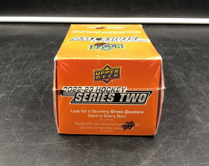 Upper Deck 2022-23 Hockey Series 2 NHL Trading Cards Blaster Box 7 Packs - NEW