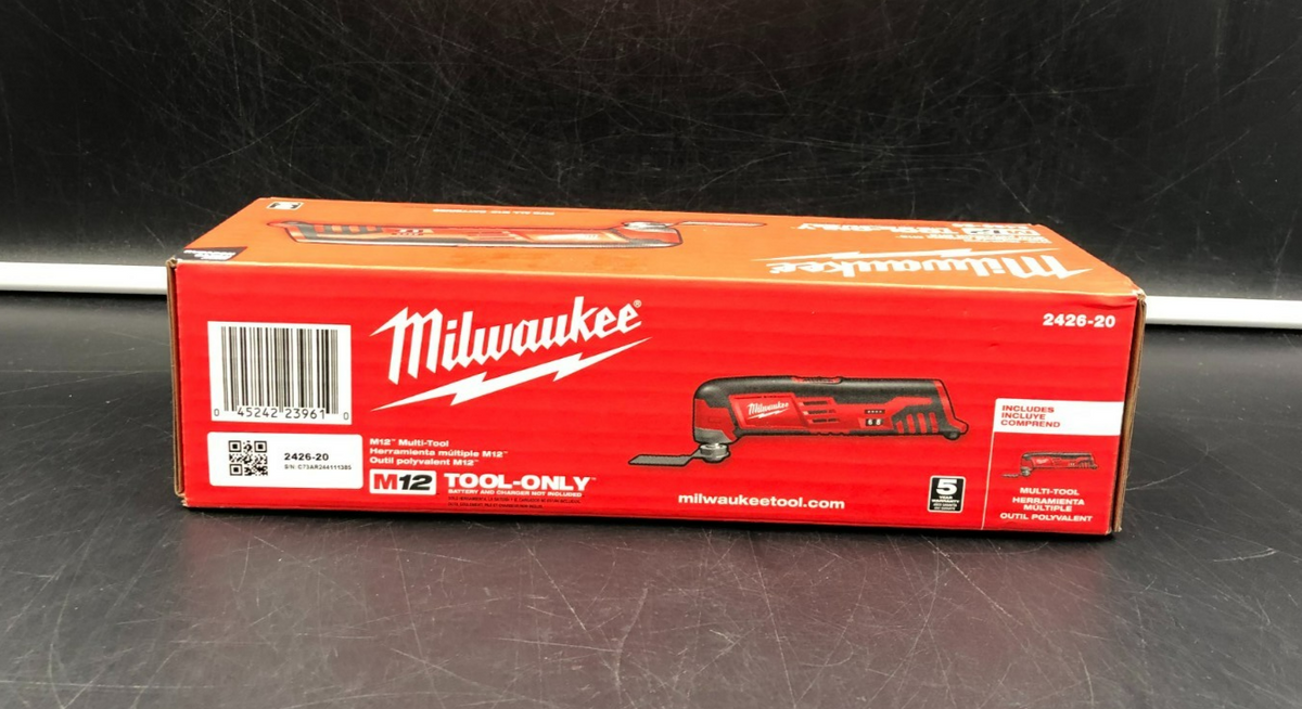 Milwaukee 2426-20 M12 Cordless Multi-Tool (Tool-Only) - BRAND NEW