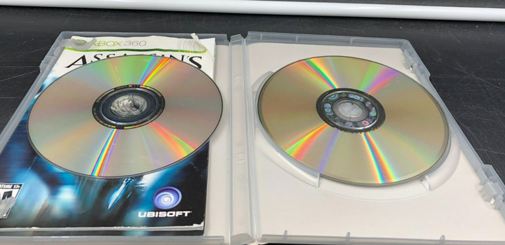 Assassin's Creed (Microsoft XBOX 360) in Case w/ Manual + Bonus Disc