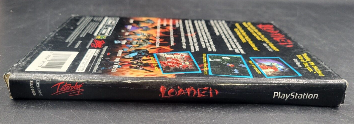PLAYSTATION 1 - Long Box Game: LOADED w/Manual *USED, SEE PICS & DETAIL*