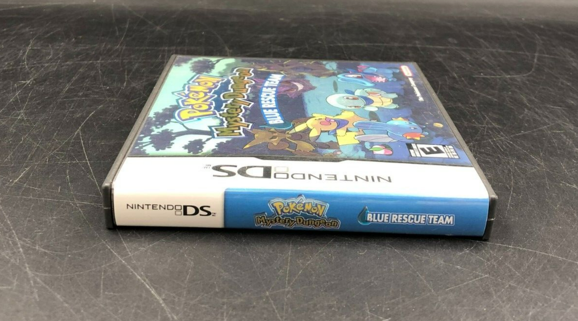 Pokemon Mystery Dungeon: Blue Rescue Team (Nintendo DS) w/ Manual + Inserts