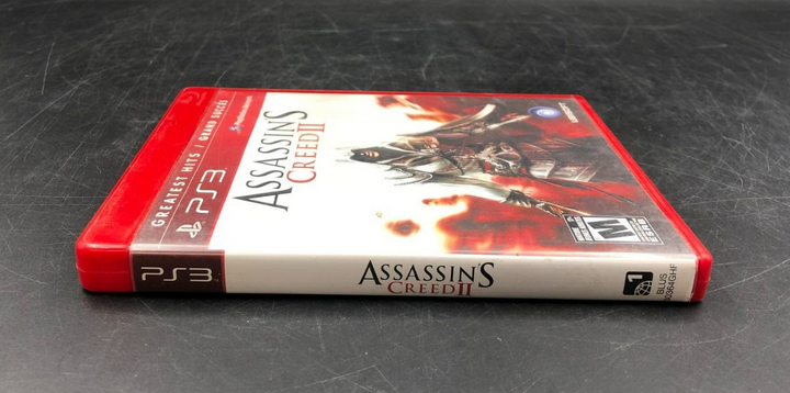 Assassin's Creed II - Greatest Hits (PlayStation 3, PS3) w/ EN/FR Manuals