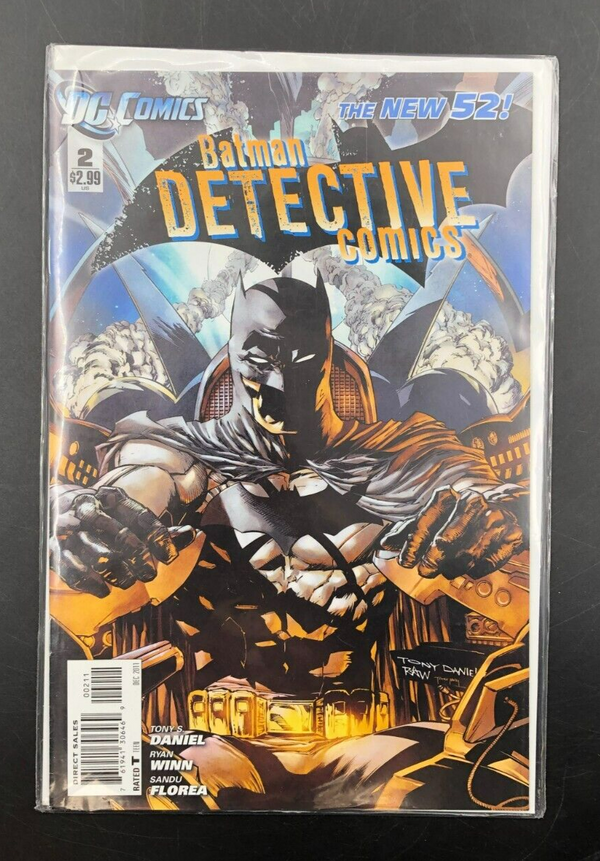Batman Detective Comics Issue #2 (DC Comics) Comic Book w/ Sleeve