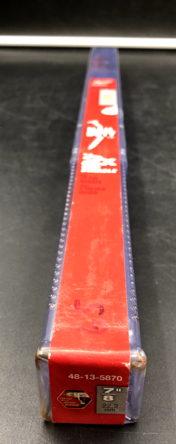 MILWAUKEE 7/8" by 18" SHIP AUGER BIT 48-13-5870 *BRAND NEW, SEALED*