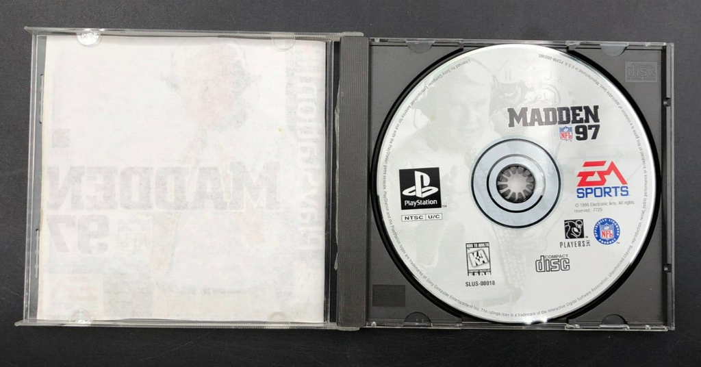 Madden NFL 97 Sony PlayStation 1 (Not Original Case)