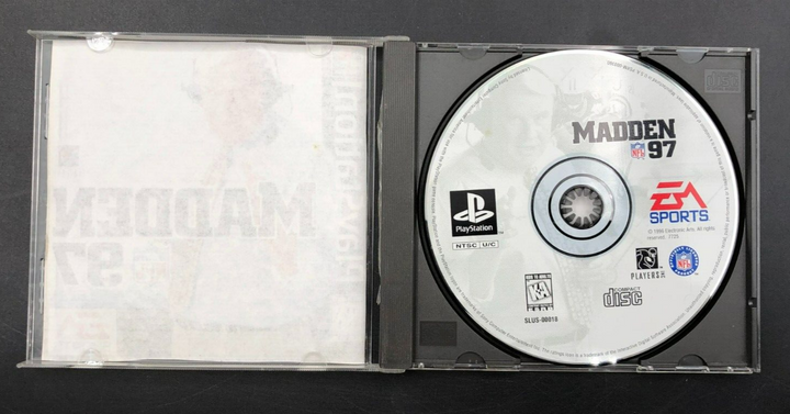 Madden NFL 97 Sony PlayStation 1 (Not Original Case)