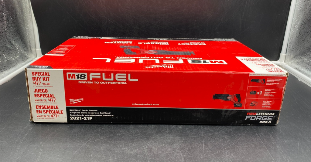 Milwaukee 2821-21F M18 Fuel Sawzall Reciprocating Saw Kit - NEW