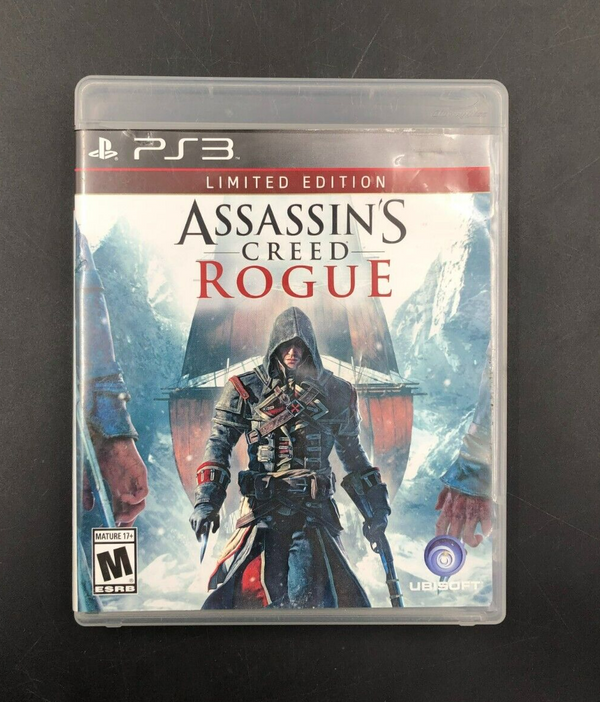 Assassin's Creed: Rogue - Limited Edition (PlayStation 3, PS3) w/ Inserts