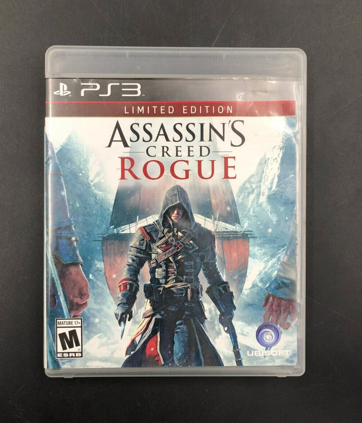 Assassin's Creed: Rogue - Limited Edition (PlayStation 3, PS3) w/ Inserts