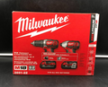 Milwaukee 2691-22 M18 RedLithium Compact 2-Tool Combo Kit Drill + Impact - NEW
