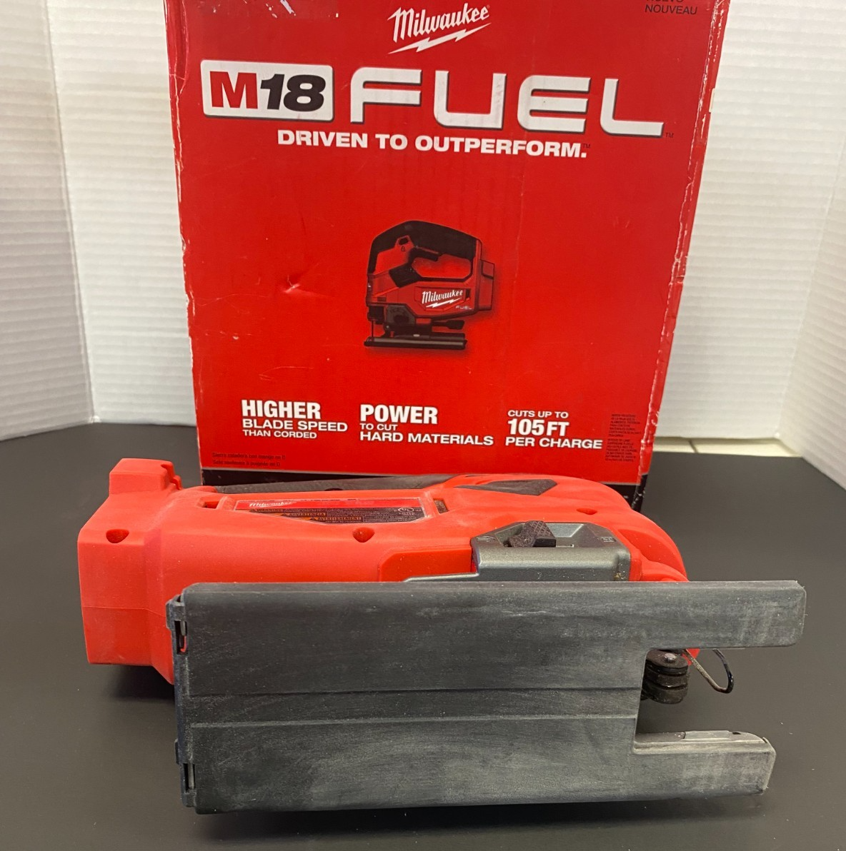 MILWAUKEE M18 FUEL D-HANDLE JIG SAW w/Box 2737-20 *USED, SEE PICS*