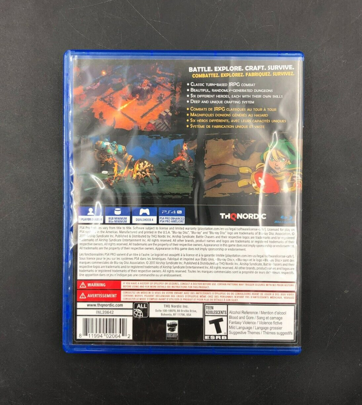 Battle Chasers: Nightwar (Sony PlayStation 4, PS4) in Case