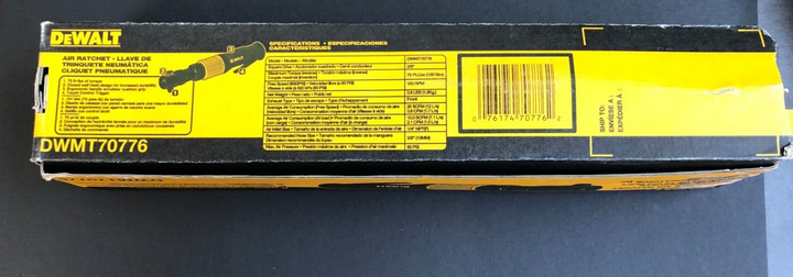 Dewalt DWMT70776 3/8" (10mm) Air Ratchet Brand New Sealed