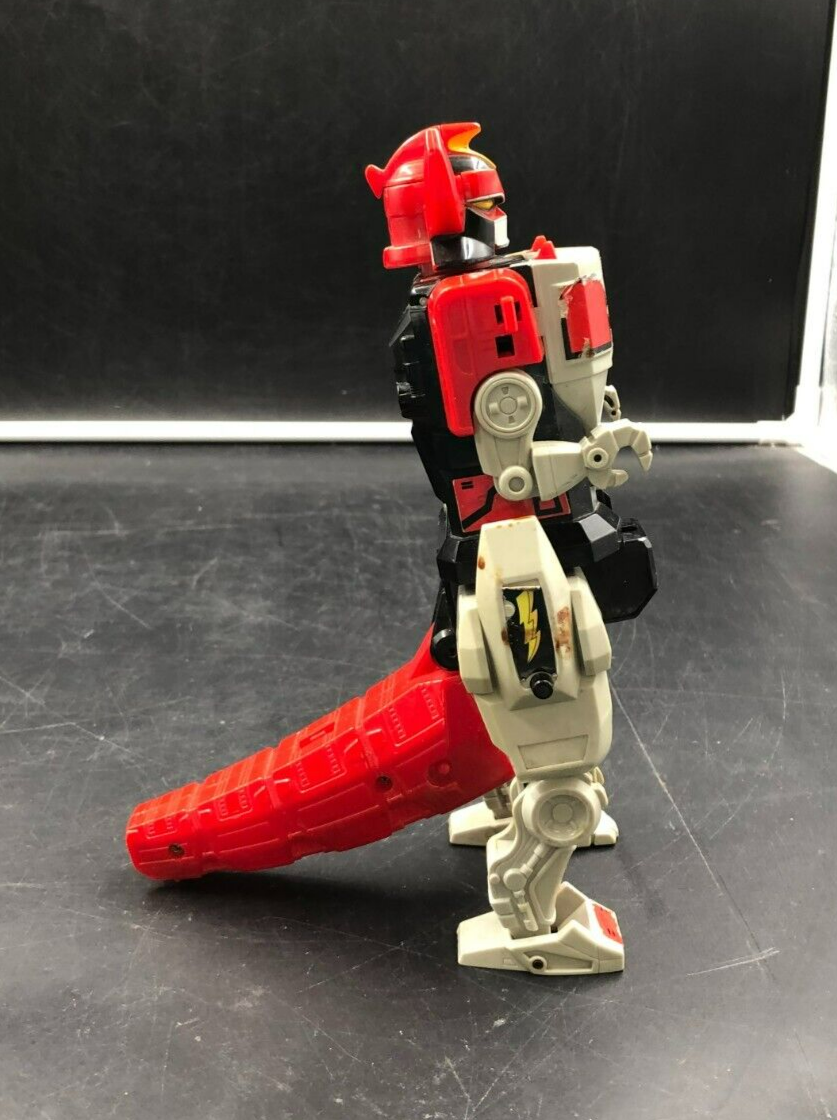 1991 Bandai Mighty Morphin Power Rangers Red T-Rex Zord Megazord Action Figure