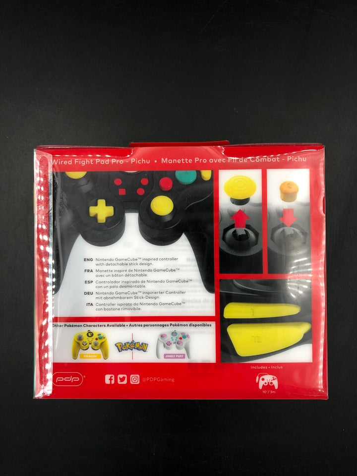 Nintendo Switch Wired Fight Pad Pro - Pokemon Pichu - NEW