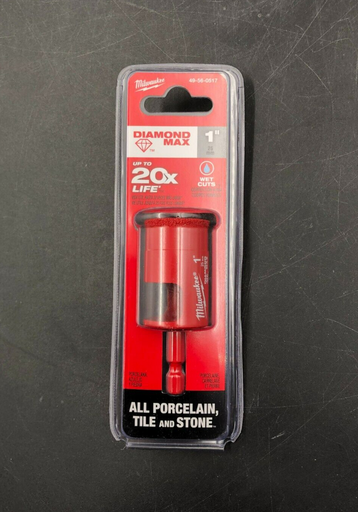 Milwaukee 49-56-0517 1" Diamond Plus Hole Saw Drill Bit - NEW~~