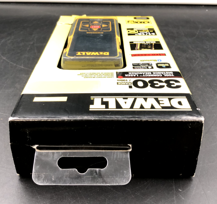 DEWALT 330' Range TOOL CONNECT RED LASER DISTANCE MEASURER DW0330SN *NEW SEALED*